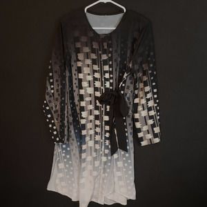 Black, gray and Pink Tent dress size M/L